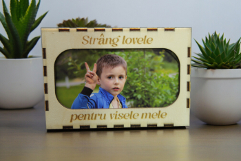 Pusculita personalizata cu poza 15x10x8 cm 