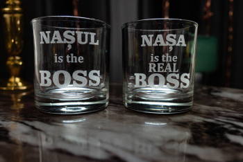 Set 2 pahare whisky personalizate