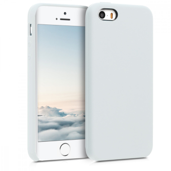 Husa pentru Apple iPhone 5 / iPhone 5s / iPhone SE Silicon Alb 42766.02 
