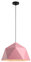 Lustra bucatarie LuminiLux Pink 25cm Metal E27 