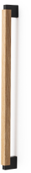 Maner spatial single Duo Big finisaj gri lava / stejar L 536 mm 
