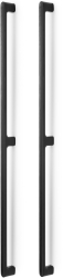 Set manere spatiale double Luv Wood Big finisaj frasin negru mat lacuit L 1026 5 mm 