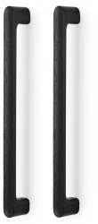 Set manere spatiale double Luv Wood Big finisaj frasin negru mat lacuit L 418 5 mm