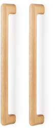 Set manere spatiale double Luv Wood Big finisaj stejar L 418 5 mm 