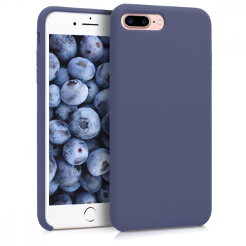 Husa pentru Apple iPhone 8 Plus / iPhone 7 Plus Silicon Albastru 40842.168 