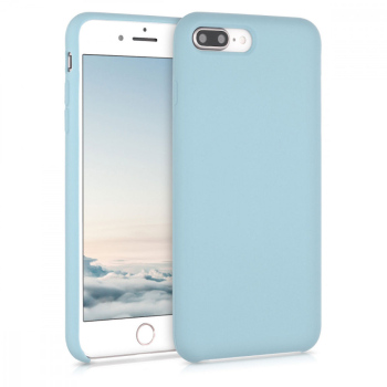 Husa pentru Apple iPhone 8 Plus / iPhone 7 Plus Silicon Albastru 40842.177 