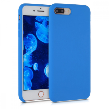 Husa pentru Apple iPhone 8 Plus / iPhone 7 Plus Silicon Albastru 40842.189 