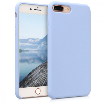 Husa pentru Apple iPhone 8 Plus / iPhone 7 Plus Silicon Albastru 40842.58 
