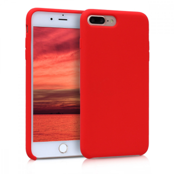 Husa pentru Apple iPhone 8 Plus / iPhone 7 Plus Silicon Rosu 40842.09 