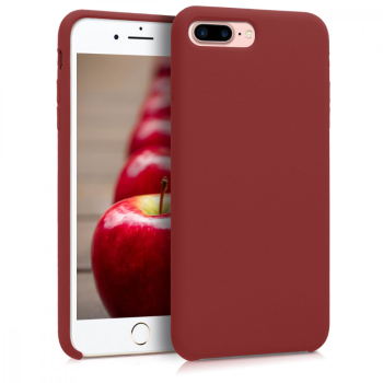 Husa pentru Apple iPhone 8 Plus / iPhone 7 Plus Silicon Rosu 40842.20 