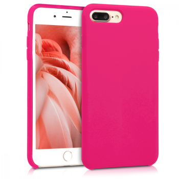 Husa pentru Apple iPhone 8 Plus / iPhone 7 Plus Silicon Roz 40842.08 