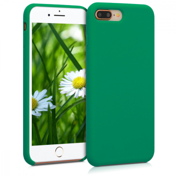 Husa pentru Apple iPhone 8 Plus / iPhone 7 Plus Silicon Verde 40842.142 