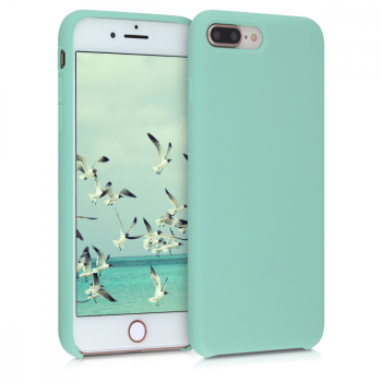 Husa pentru Apple iPhone 8 Plus / iPhone 7 Plus Silicon Verde 40842.176 