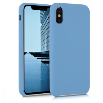Husa pentru Apple iPhone X / iPhone XS Silicon Albastru 42495.188 