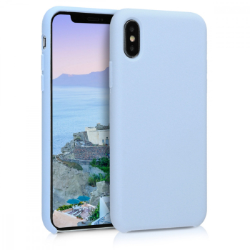 Husa pentru Apple iPhone X / iPhone XS Silicon Albastru 42495.58 