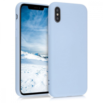 Husa pentru Apple iPhone X / iPhone XS Silicon Albastru 49982.58 