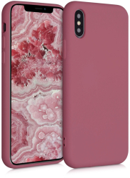 Husa pentru Apple iPhone X / iPhone XS Silicon Roz 52975.167 