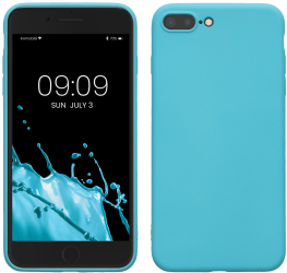 Husa pentru iPhone 8 Plus / iPhone 7 Plus Silicon Albastru 49981.223 