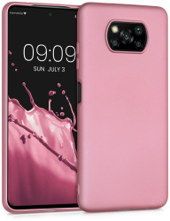 Husa pentru Xiaomi Poco X3 NFC / Poco X3 Pro Silicon Rose Gold 53483.31 