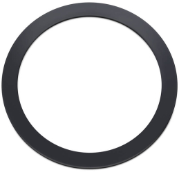 Inel Magnetic negru plastic+silicon 