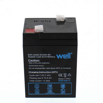 Acumulator 6V 4AH plumb acid Well 