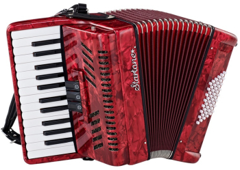 Acordeon Startone Piano Accordion 48 Red MKII 