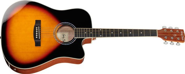 Chitara Electroacustica Harley Benton D-120CE VS 