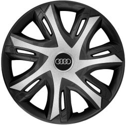 Set 4 Capace Roti pentru Audi model Power Silver R16 