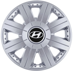 Set 4 Capace Roti pentru Hyundai model Cosmos Gray R14 