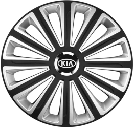 Set 4 Capace Roti pentru Kia model Trend Gray R15 