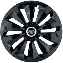 Set 4 capace roti pentru Land Rover model Fox Black R15 