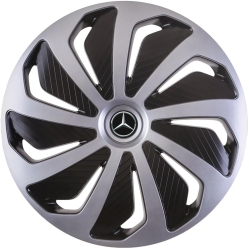Set 4 Capace Roti pentru Mercedes model Wind Black R16 MERCEDES 