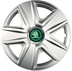 Set 4 Capace Roti pentru Skoda Nou Verde model Esprit Gray R16 SKODA 