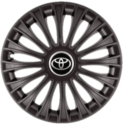 Set 4 capace roti pentru Toyota model Dino Black R16 