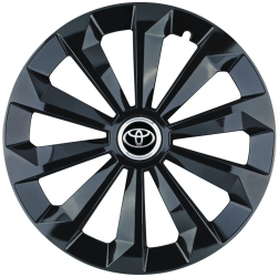 Set 4 capace roti pentru Toyota model Fame Black R14 