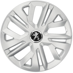 Set 4 Capace Roti Peugeot model Raven Gray R14 