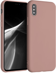 Husa pentru Apple iPhone X / iPhone XS Silicon Roz 42492.193 