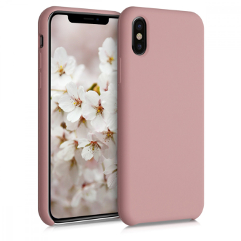 Husa pentru Apple iPhone X / iPhone XS Silicon Violet 42495.193 