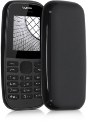 Husa pentru Nokia 105 2019 Silicon Negru 53673.01 