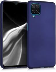 Husa pentru Samsung Galaxy A12 Silicon Albastru 54052.64 