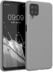 Husa pentru Samsung Galaxy A12 Silicon Gri 54048.155 