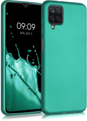 Husa pentru Samsung Galaxy A12 Silicon Verde 54052.128 