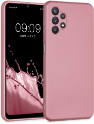 Husa pentru Samsung Galaxy A32 5G Silicon Rose Gold 54329.31 