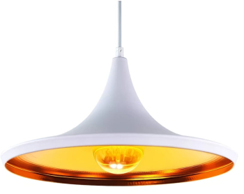 Lustra bucatarie LuminiLux Alb 3516cm Metal E27 
