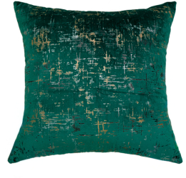 Perna decorativa 45 x 45 catifea CT15 verde smarald 