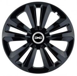Set 4 capace roti pentru Dacia Nou model Terra Black R16 