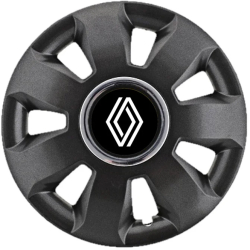 Set 4 Capace Roti pentru Renault Nou model Ares Black R15 