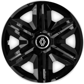 Set 4 Capace Roti pentru Renault Nou model Fast Black 