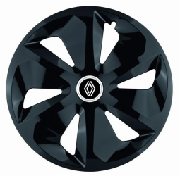 Set 4 capace roti pentru Renault Nou model Roco Black R16 