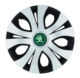 Set 4 capace roti pentru Skoda Nou Verde model Top Mix R15 